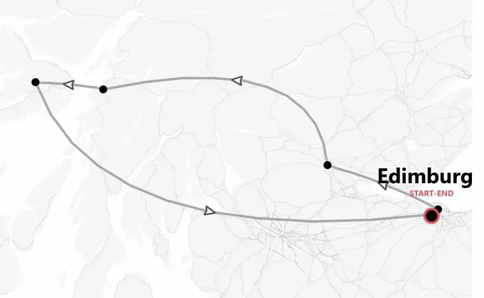 Scozia Express: Edimburgo e le Highlands da veri local