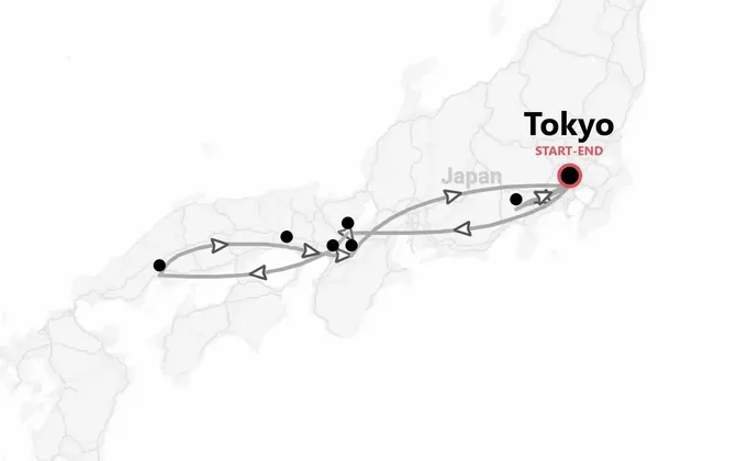 Japan 360°: Tokyo, Kyoto, Hiroshima and Osaka