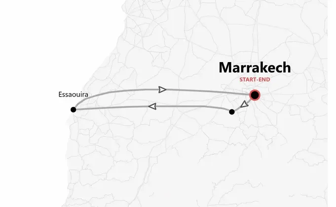 Marruecos Express: Marrakech, Essaouira y el desierto