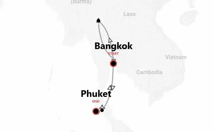 Thailand 360° Winter: Bangkok, Phuket and Chiang Mai