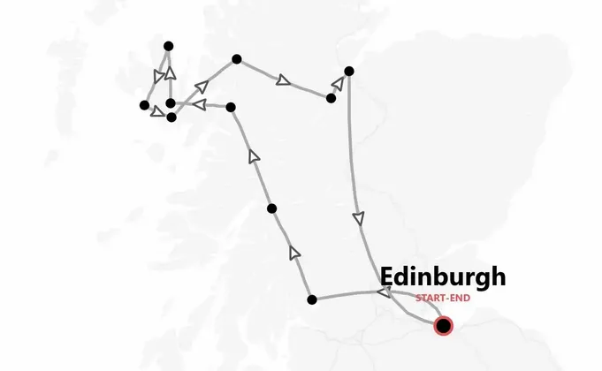 Schottland 360°: Edinburgh, Highlands und Isle of Skye