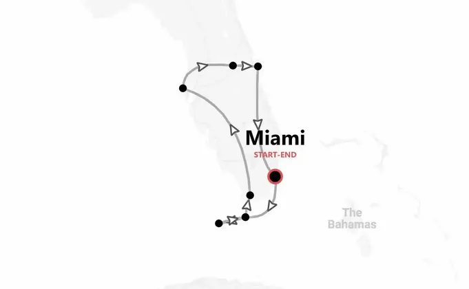 Floride 360° : Orlando, Miami et Key West