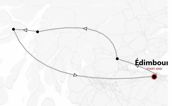 Écosse Express : Édimbourg et les Highlands comme un local