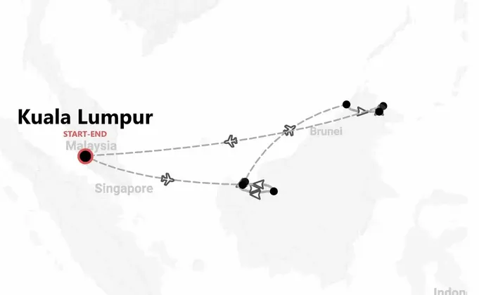 Malaisie : de Kuala Lumpur à Bornéo
