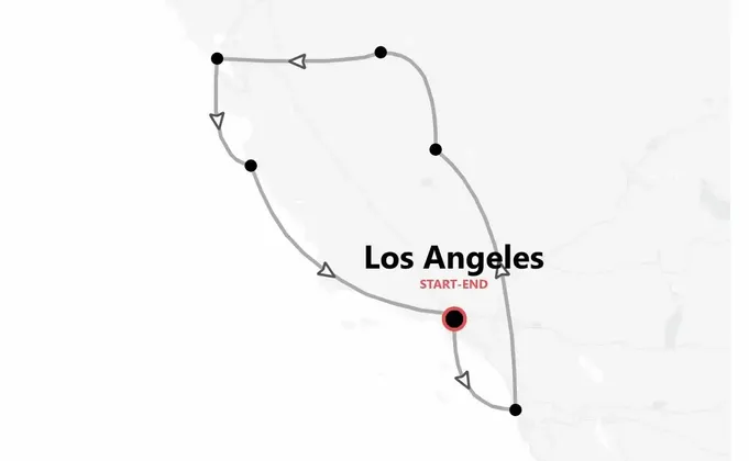 California 360°: San Diego, LA, San Francisco und die kalifornischen Nationalparks